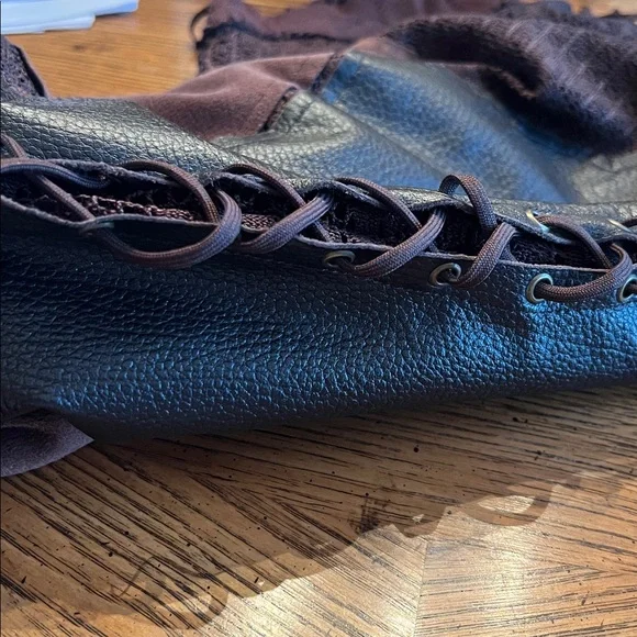 AlbertoMakaliBOHEMIANWesternEUC 2pieceFRINGE,SeudeLeatherLace.HeadTurningS:12/10 - Picture 16 of 16